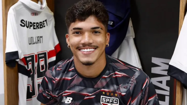 São Paulo para William Gomes - Foto: X do São Paulo