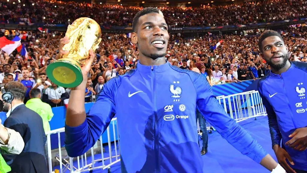 Pogba comemorando. Foto: IMAGO/PanoramiC