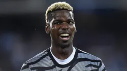 Pogba antes de partida entre Empoli e Juventus, pelo Campeonato Italiano, em 2023. Foto: Giuseppe Maffia