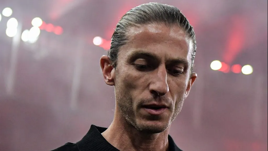 Filipe Luís está com moral no Flamengo -Foto: Thiago Ribeiro/AGIF.
