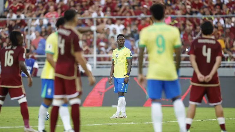 Jogo do Brasil x Venezuela pelas Eliminatórias. Foto: Rafael Ribeiro/CBF