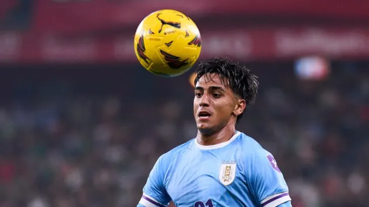 O uruguaio Facundo Torres é a bola da vez no Verdão. Juan Manuel Serrano Arce/Getty Images.