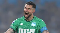 Gabriel Arias, goleiro do Racing-ARG, analisa Cruzeiro antes da final da Sul-Americana