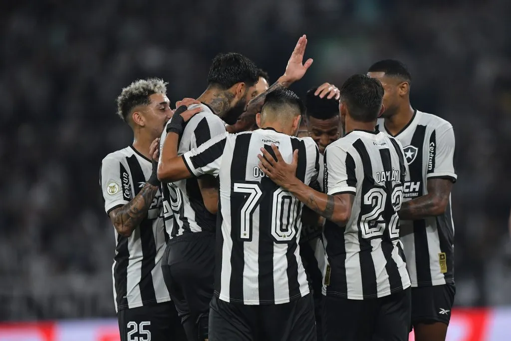 Líder do Brasileirão e na final da Libertadores, Botafogo é um dos 20 clubes mais valiosos do Brasil. Foto: Thiago Ribeiro/AGIF