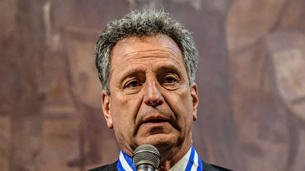 Landim, presidente do Flamengo.