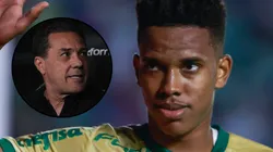 Estêvão concordou com Luxemburgo. Fotos: Luiz Erbes e Ettore Chiereguini/AGIF