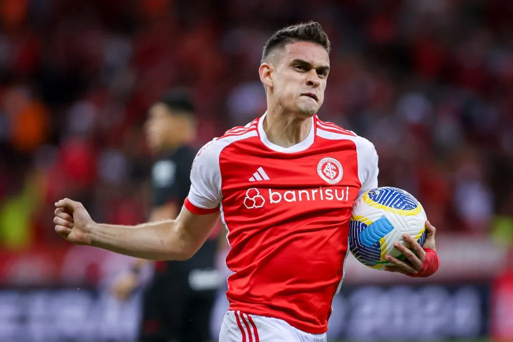 Foto: Maxi Franzoi/AGIF – Banrisul ocupa o maior espaço na camisa do Internacional