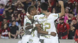Palmeiras jogando fora do Allianz Parque. Foto: Gabriel Machado/AGIF