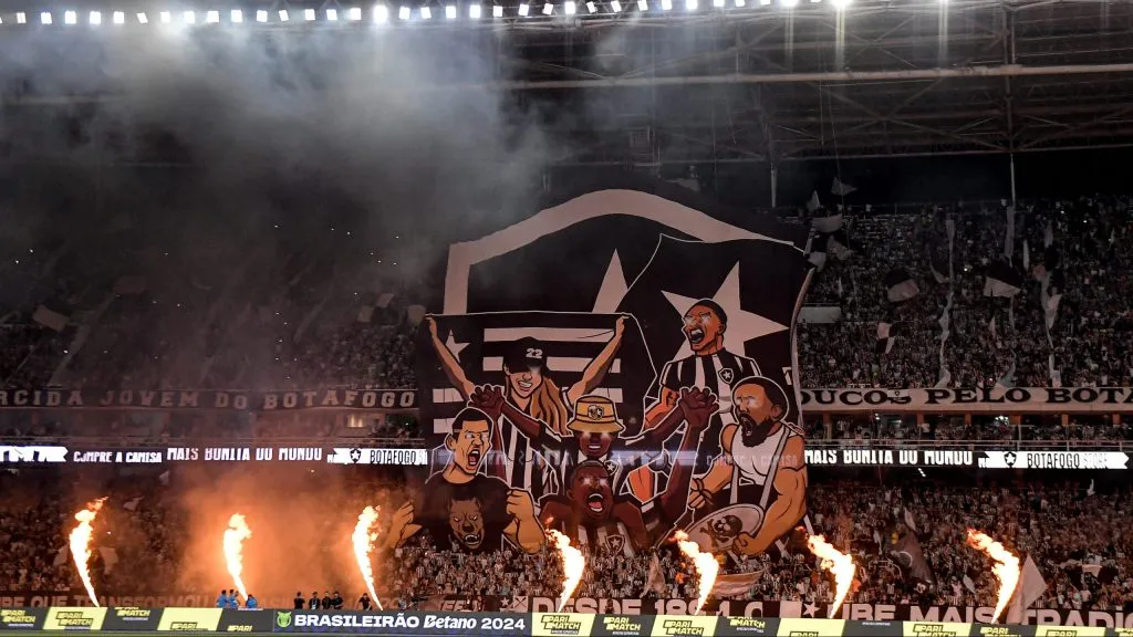 Torcida do Botafogo. Foto: Thiago Ribeiro/AGIF