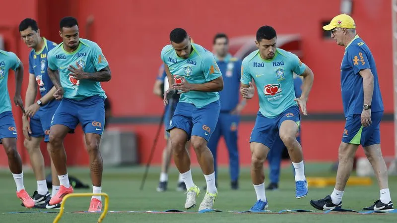 Seleção Brasileira treina em Salvador. Foto: Rafael Ribeiro/CBF