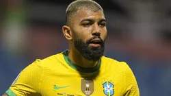 Gabigol durante partida pela Seleção Brasileira contra o Equador, pela Copa América de 2021.