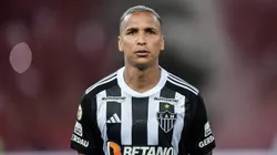Deyverson jogador do Atletico-MG durante partida contra o Flamengo. Foto: Thiago Ribeiro/AGIF