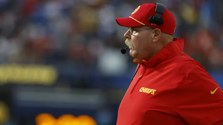 Kansas City Chiefs head coach Andy Reid /CSM Inglewood United States of America