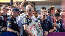 Horner e Monaghan no GP da Hungria