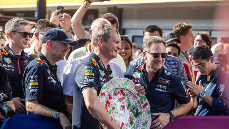 Horner e Monaghan no GP da Hungria