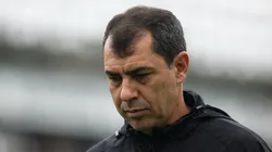 Fábio Carille, treinador do Santos, é muito criticado pelos santistas
