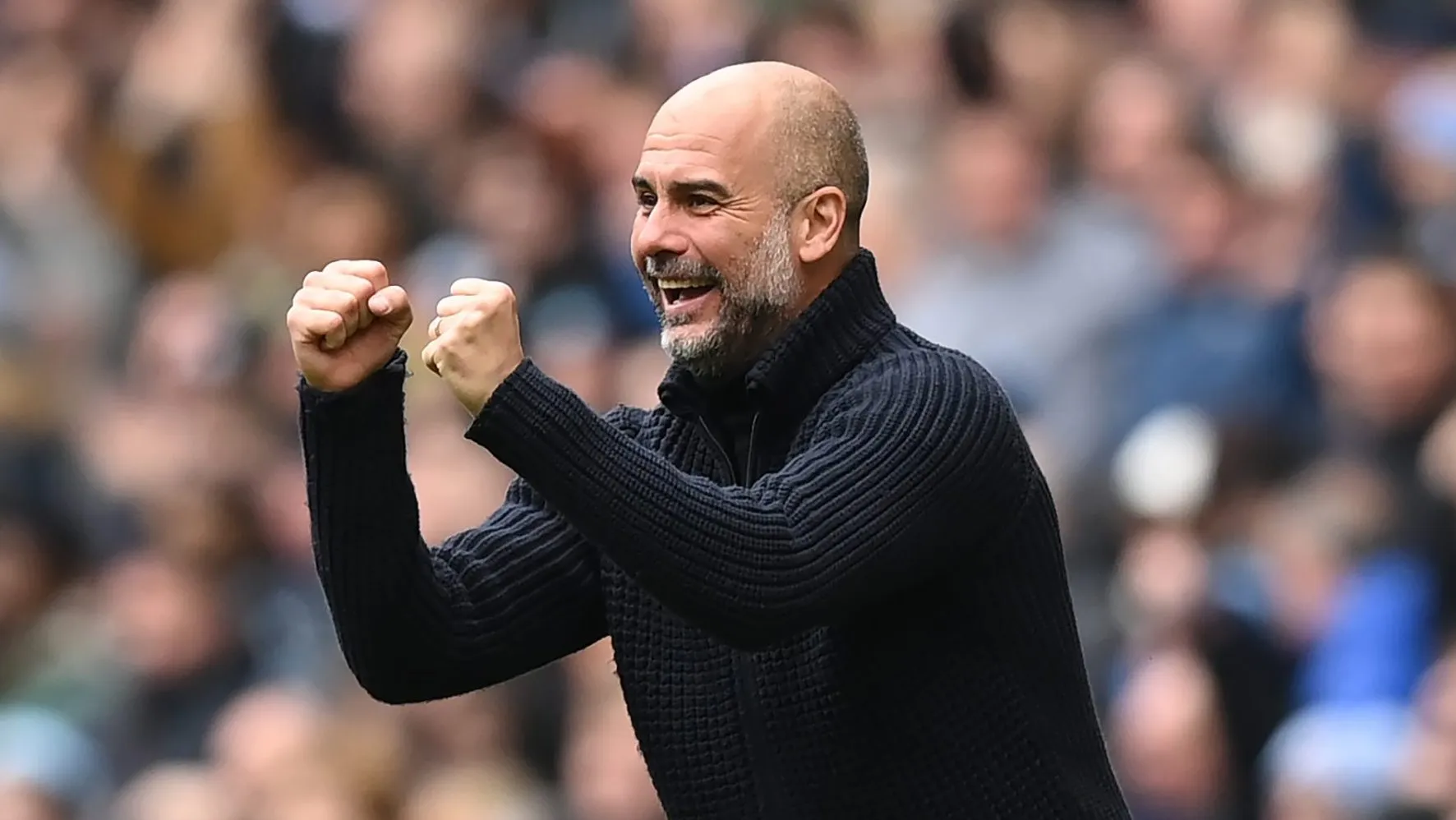Foto: Michael Regan/Getty Images – Pep Guardiola, treinador do Manchester City