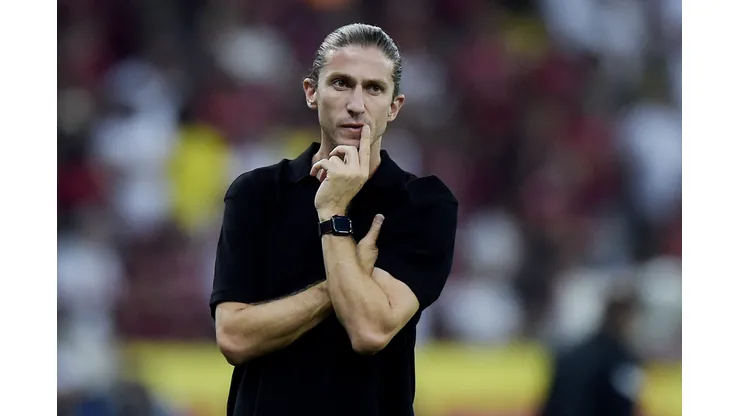 Filipe Luis tecnico do Flamengo. Foto: Alexandre Loureiro/AGIF