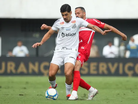 Santos perde para o CRB na Vila Belmiro