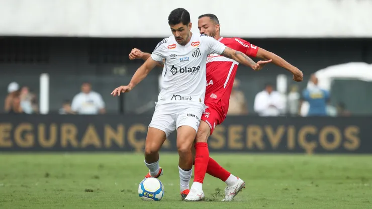 Santos x CRB pelo Campeonato Brasileiro B 2024. Foto: Reinaldo Campos/AGIF