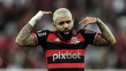Gabigol, atacante do Flamengo, deve enfrentar Cuiabá