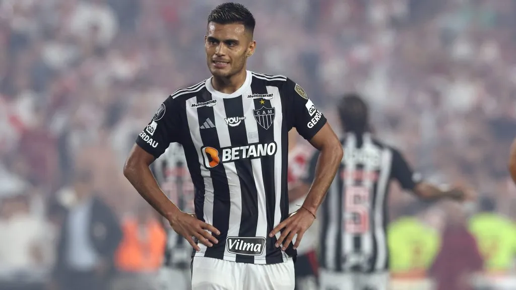 Fausto Vera em partida pelo Atlético-MG. Foto: ALEJANDRO PAGNI