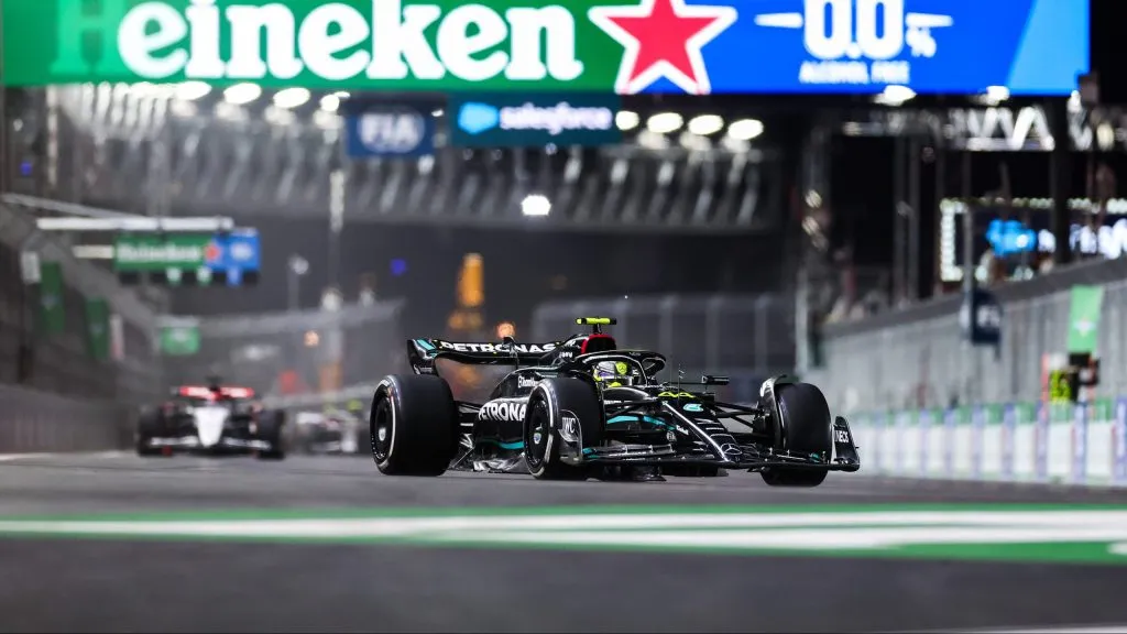 Lewis Hamilton no GP de Las Vegas em 2023