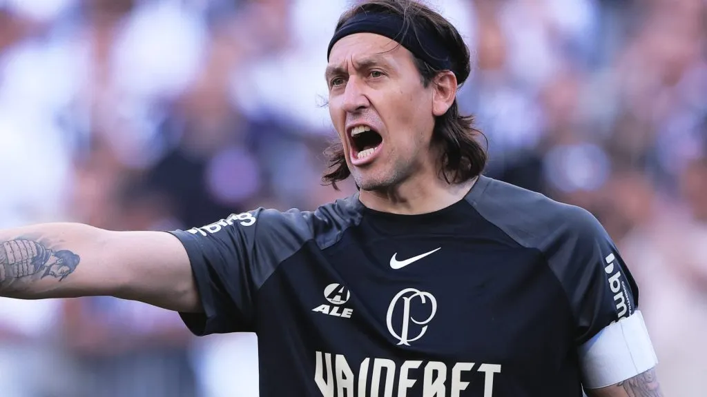 Cássio durante partida pelo Corinthians. Foto: Ettore Chiereguini/AGIF