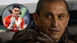 Ramón Díaz, do Corinthians, e Cássio, do Cruzeiro. Fotos : Luiz Erbes e Gilson Lobo/AGIF