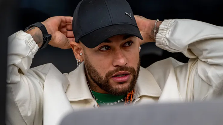 Neymar no Grande Prêmio de Barém de Fórmula 1. Foto: Michael Potts