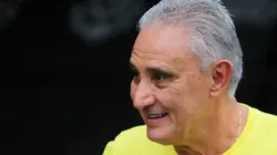 Tite durante partida do Futebol da Esperança, na Neo Química Arena, no dia 13/10. Foto: Reinaldo Campos/AGIF