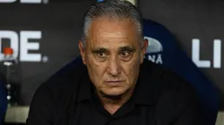 Tite durante partida entre Flamengo e Peñarol-URU, pela Copa Libertadores, no Maracanã. Foto: Ruano Carneiro