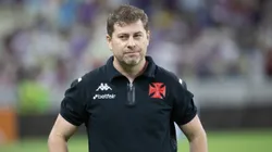 Rafael Paiva tecnico do Vasco durante partida contra o Fortaleza. Foto: Baggio Rodrigues/AGIF