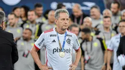 Landim na comemoração do Campeonato Carioca. Foto: Thiago Ribeiro/AGIF