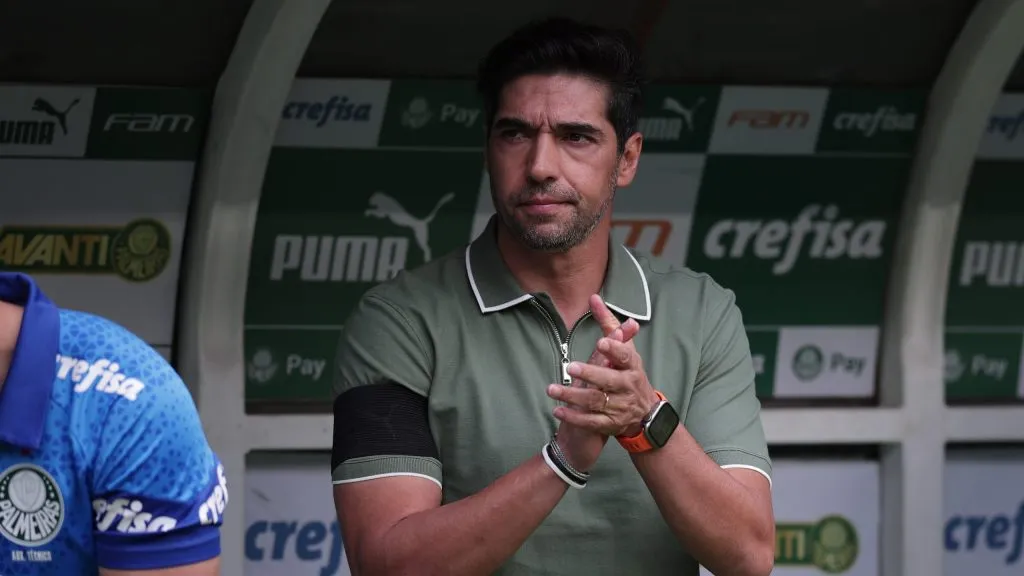 Abel Ferreira, técnico do Palmeiras. Foto: Ettore Chiereguini/AGIF