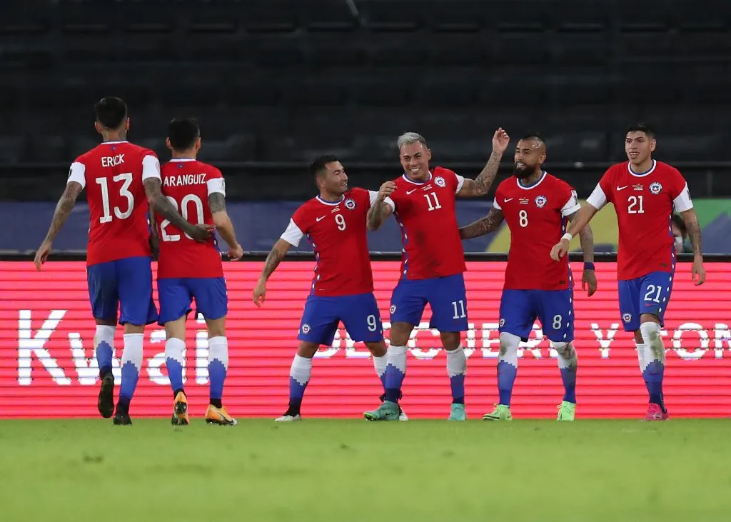 Foto: Buda Mendes/Getty Images – Vargas, usando a camisa 11: Internacional teria interesse no atacante