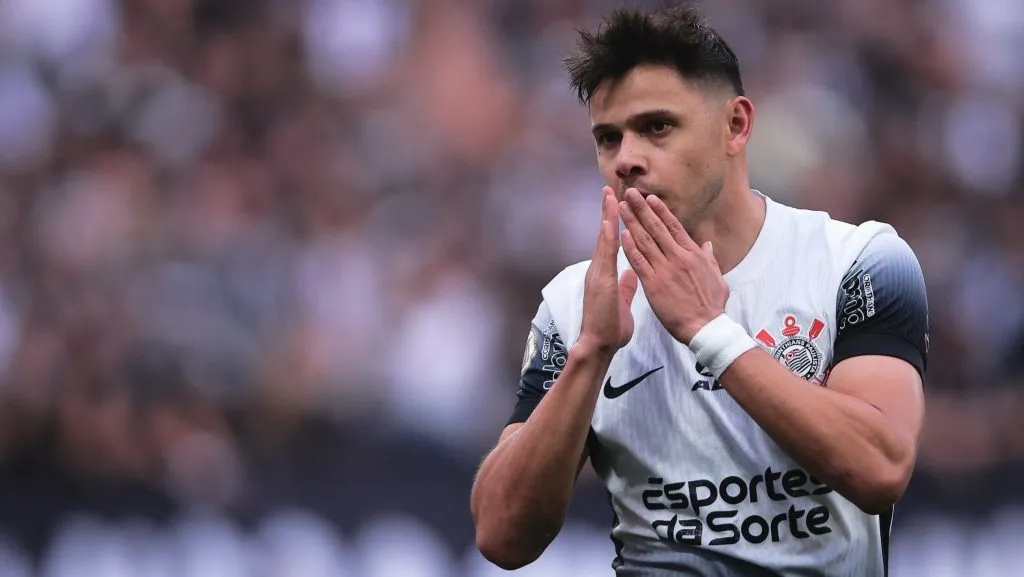 Ángel Romero é o maior artilheiro do Timão na Neo Química Arena – Foto: Ettore Chiereguini/AGIF