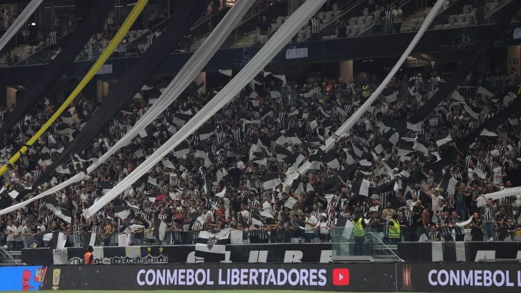 Torcida do Atlético-MG na Libertadores. Foto: Gilson Lobo/AGIF