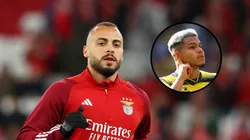 Fotos: Carlos Rodrigues/Getty Images e Charlie Crowhurst/Getty Images - Arthur Cabral e Cucho Hernández mapeados pelo Flamengo