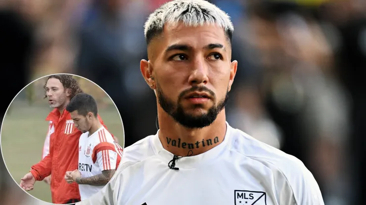 Acosta e Milito trabalharam juntos no Estudiantes em 2015 e podem se reencontrar no Galo - Fotos: IMAGO