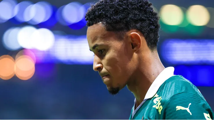 Lázaro não deslanchou no Palmeiras de Abel em 2024 - Foto: AGIF