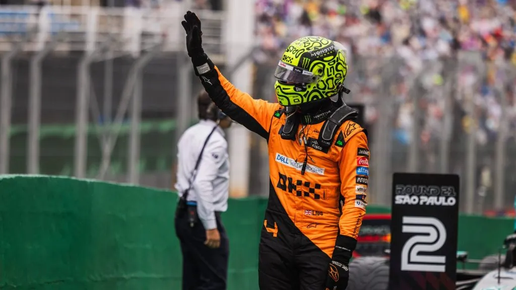 Lando Norris no GP do Brasil