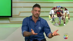 Por causa de uma foto de Gabigol, profissional do Flamengo foi afastado; veja o motivo - Foto: SBT e AGIF