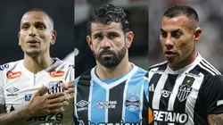 Jogadores que ficarão livres no mercado em dezembro. Foto: Robson Mafra/Gilson Lobo/AGIF