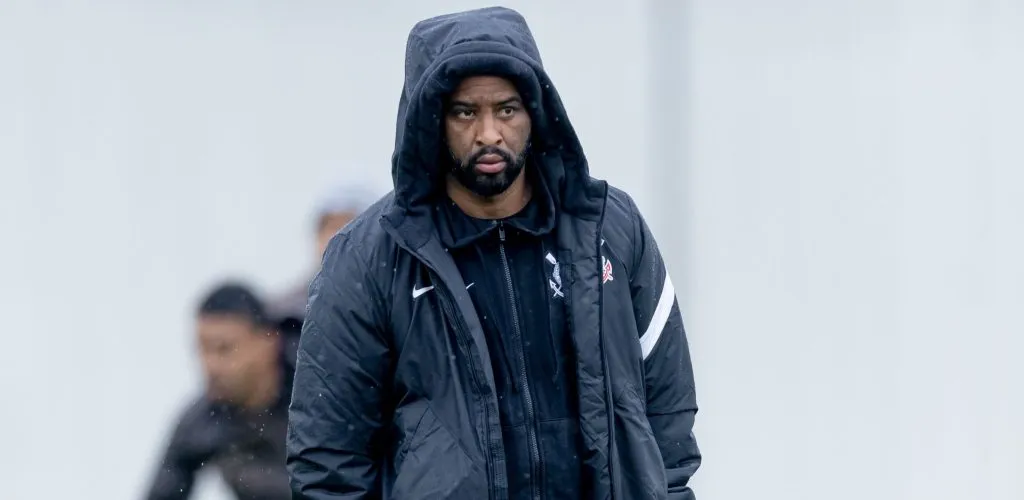 Fabinho Soldado é pressionado - Foto: Agência Corinthians/Rodrigo Coca.