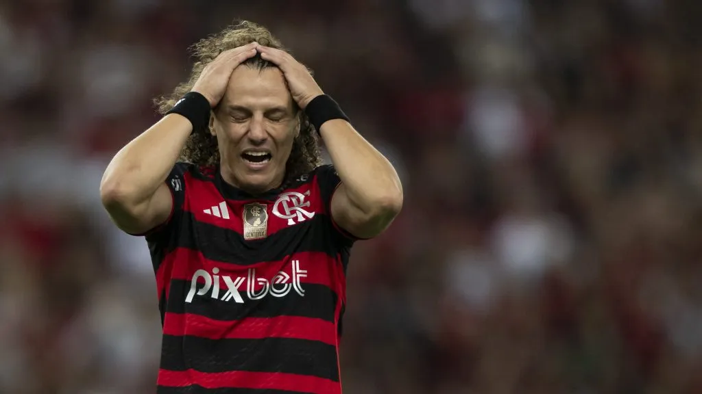 David Luiz jogador do Flamengo. Foto: Jorge Rodrigues/AGIF