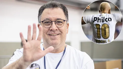 Marcelo Teixeira se responsabiliza a bancar os salários de R$ 2,5 milhões por mês de Gabigol no Peixe - Fotos: Raul Baretta/SFC