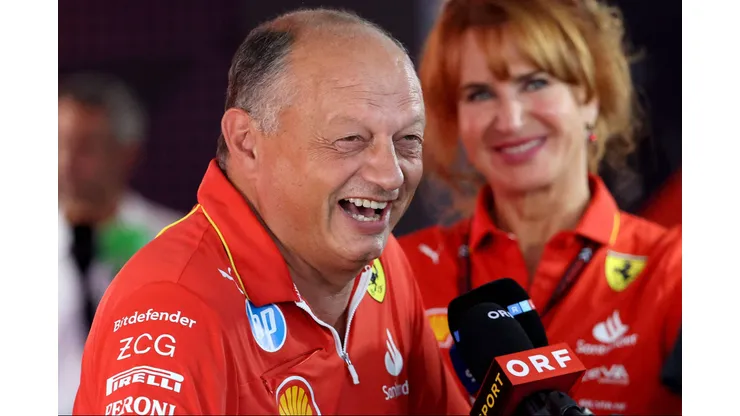 Fred Vasseur no GP da Itália