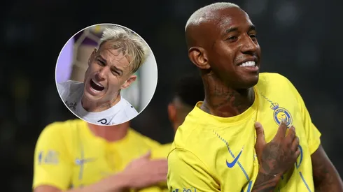 Torcedores do Corinthians 'esquecem' Róger Guedes e sonham com contratação de Anderson Talisca. Fotos: Francois Nel/Getty Images (maior) e Alessandra Torres/AGIF (menor)