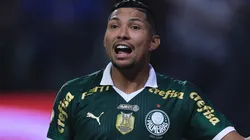 Rony durante partida entre Palmeiras e Atlético-GO, no Allianz Parque, pelo Campeonato Brasileiro.